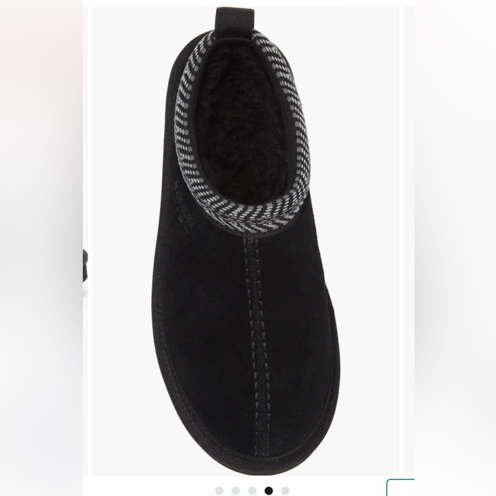 Koolaburra by UGG Burree Slippers Black Suede Slip On Cozy Women's 5 - Picture 7 of 9